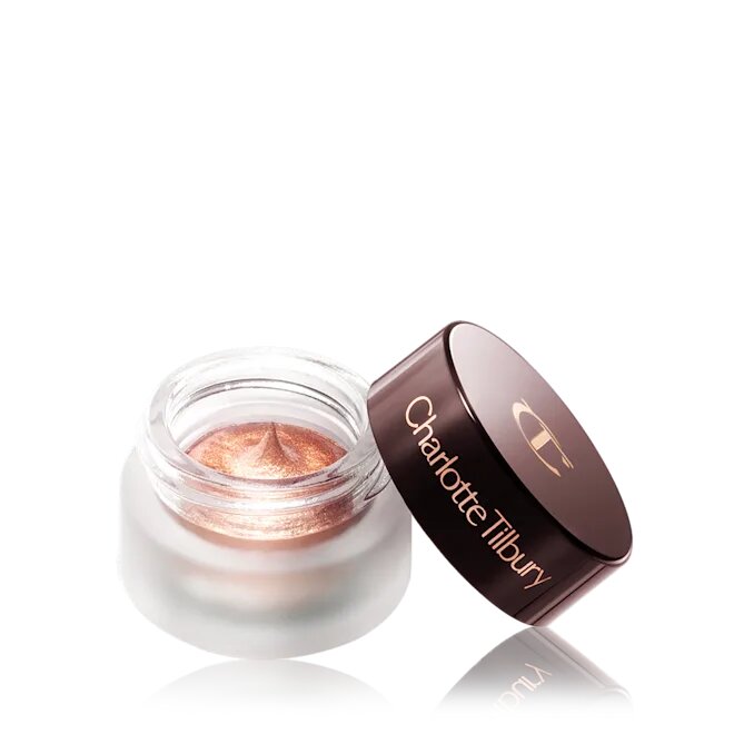 Кремові тіні для повік Charlotte Tilbury Beauty EYES TO MESMERISE CHAMPAGNE Long-Lasting, Champagne-Pink Cream Eyeshadow to Light Up Your Eyes!